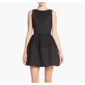 Elliatt Desert Rose Ponte Fit & Flare Dress Size XS